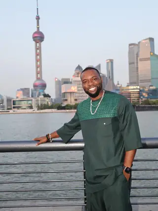 Emerald IAM menswear look